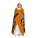 Hooded Sherpa Fleece Blanket