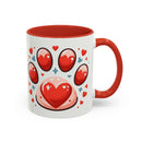 Dog Paw Coffee Accent Coffee Mug (11, 15oz)