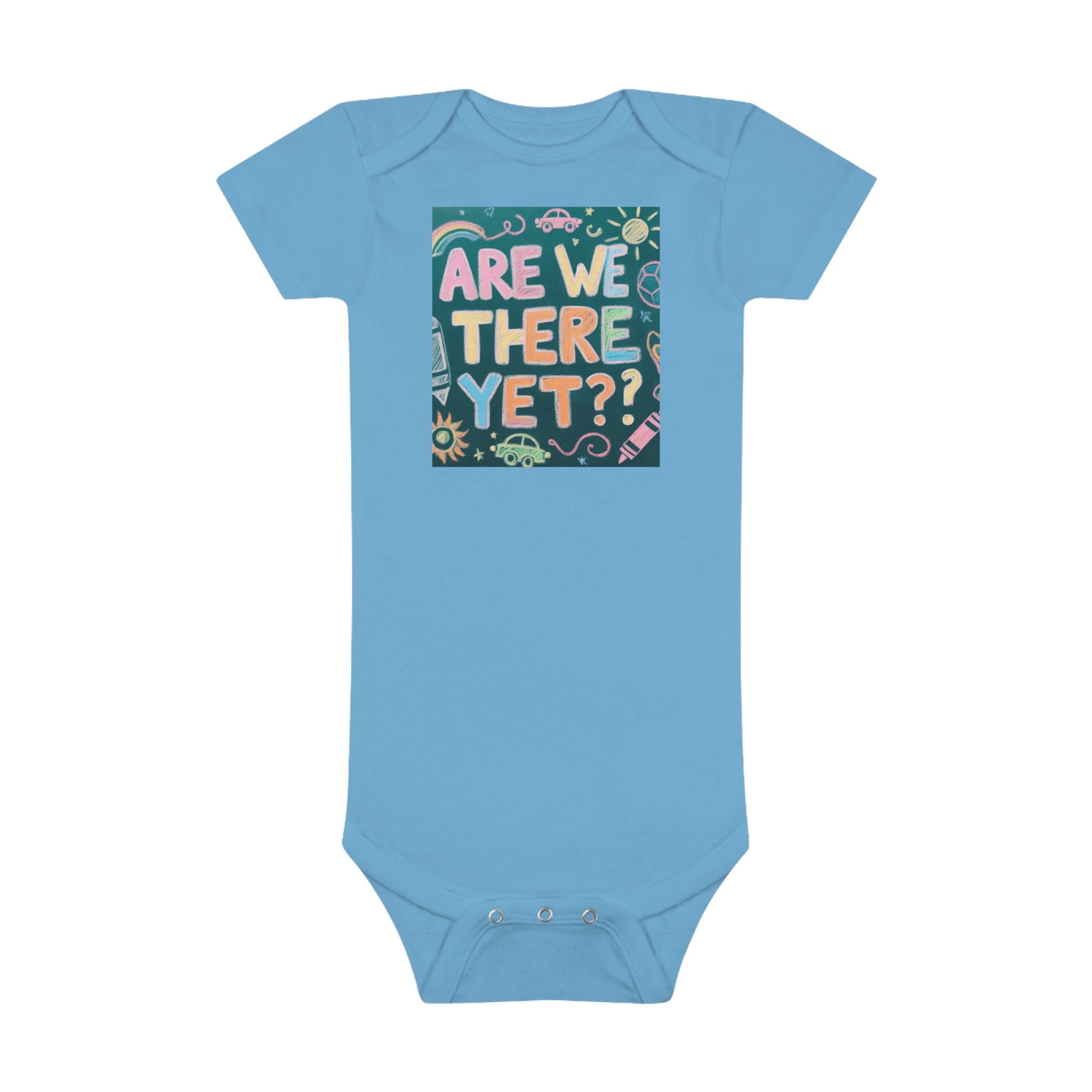 “Are We There Yet?” Baby Short Sleeve Onesie®