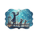 Metal Plaque Ornament