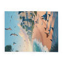 Beachfront Fleece Blanket