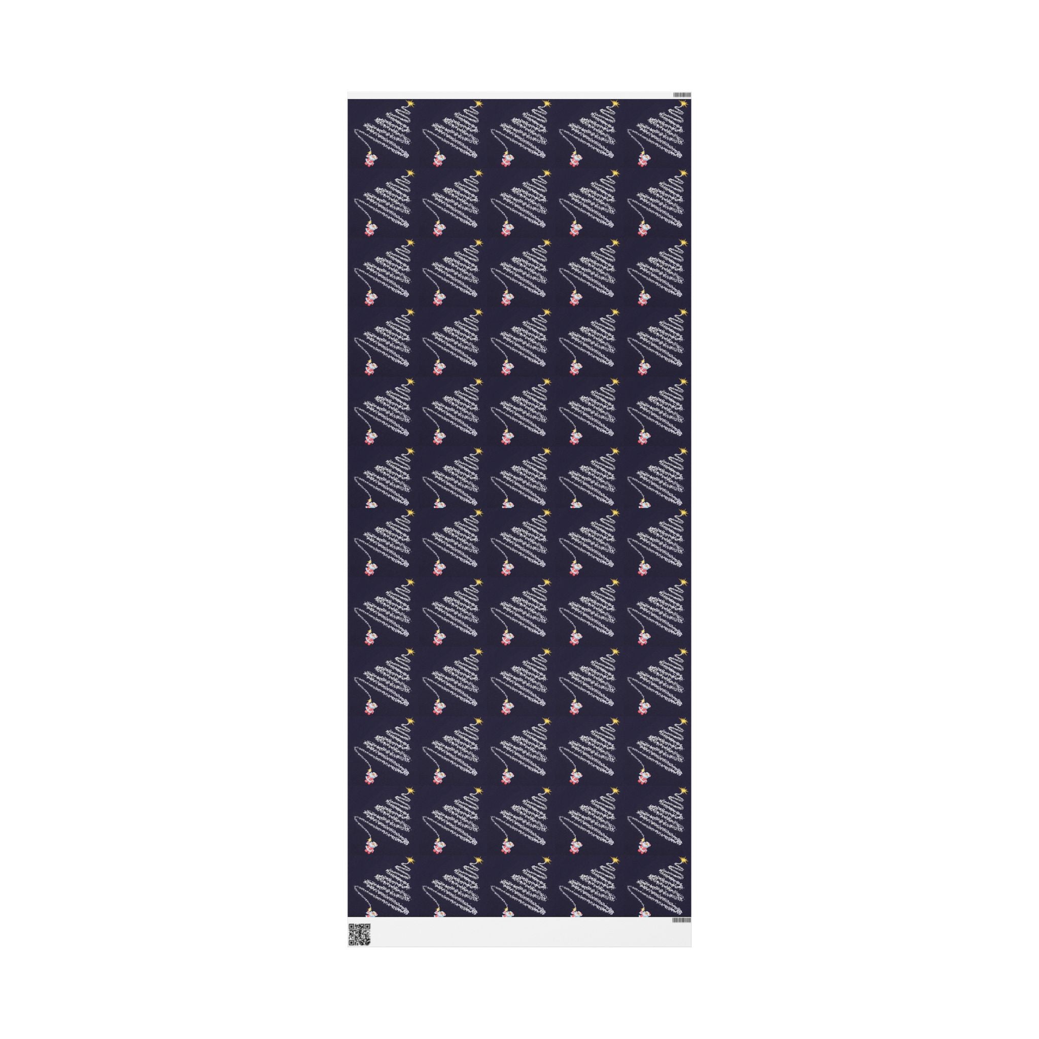 Firework Christmas Tree Wrapping Paper
