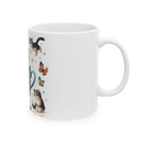 "Kitten in a mug" Ceramic Mug, (11oz, 15oz)