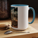 Coffee Beans Accent Coffee Mug (11, 15oz)