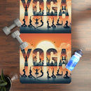 "Yoga Sunrise" Rubber Yoga Mat