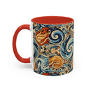 "Earth, Wind & Fire" Accent Coffee  Mug (11, 15oz)