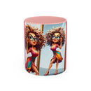 "I Am Beautiful" Accent Coffee Mug (11, 15oz)