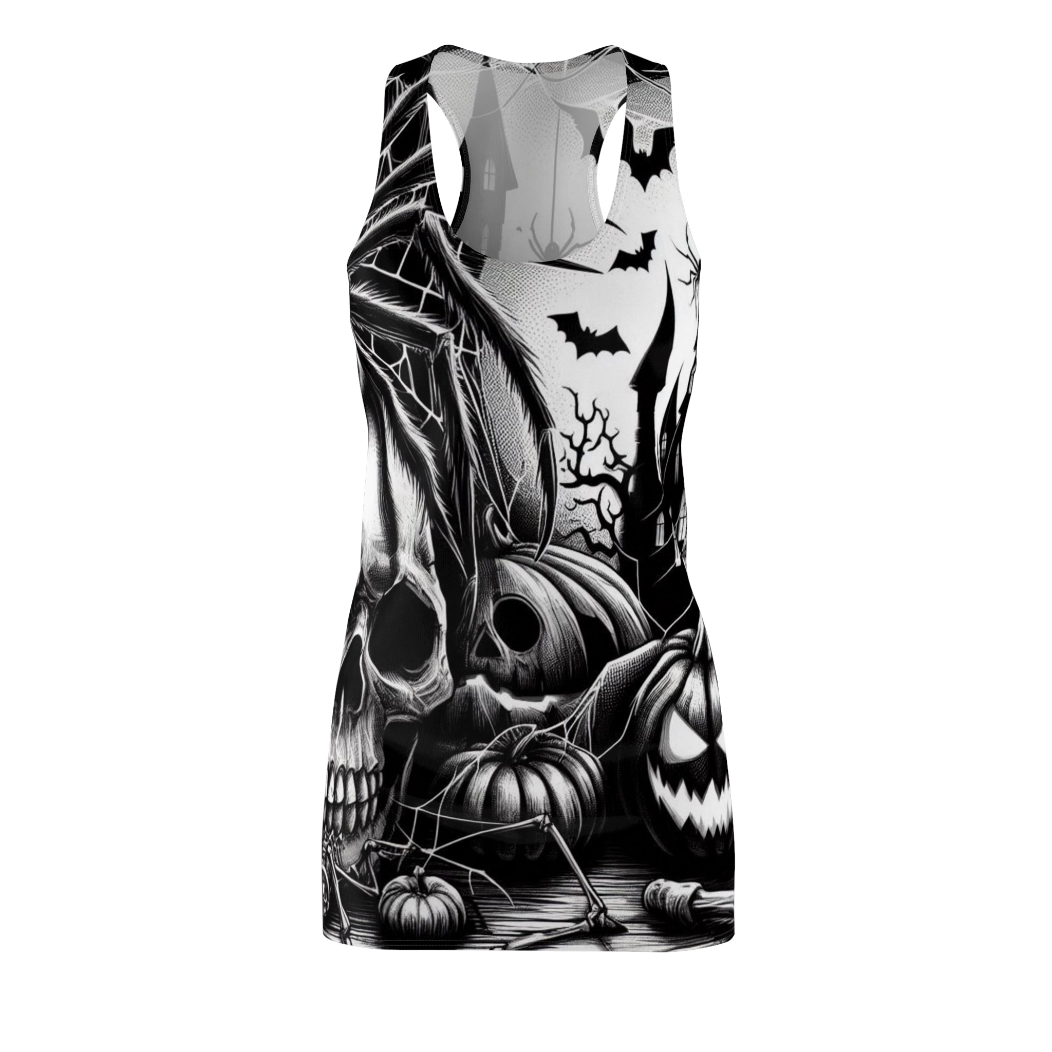 Women's Cut & Sew Racerback Dress (AOP)