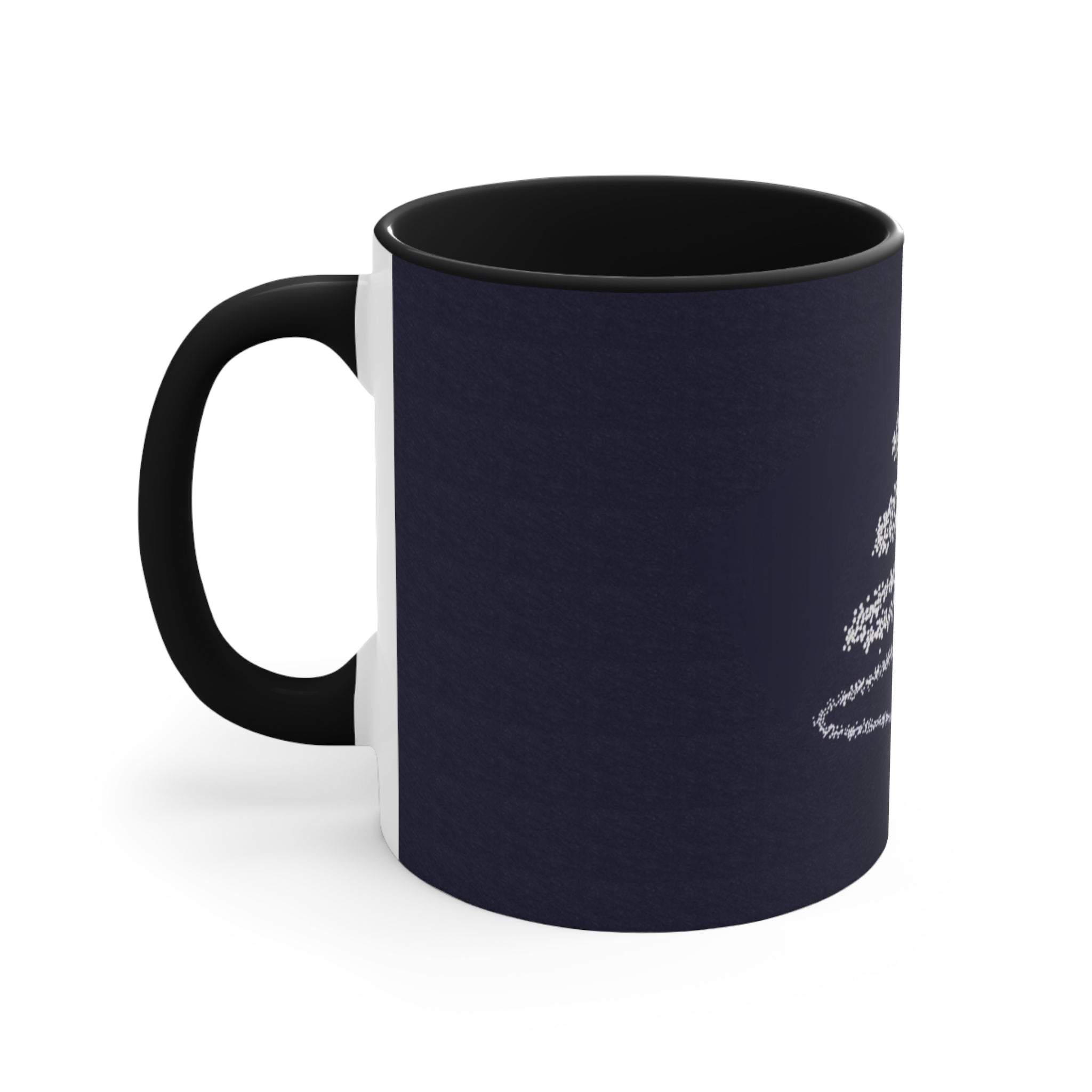 Fireworks Christmas Tree Accent Mugs