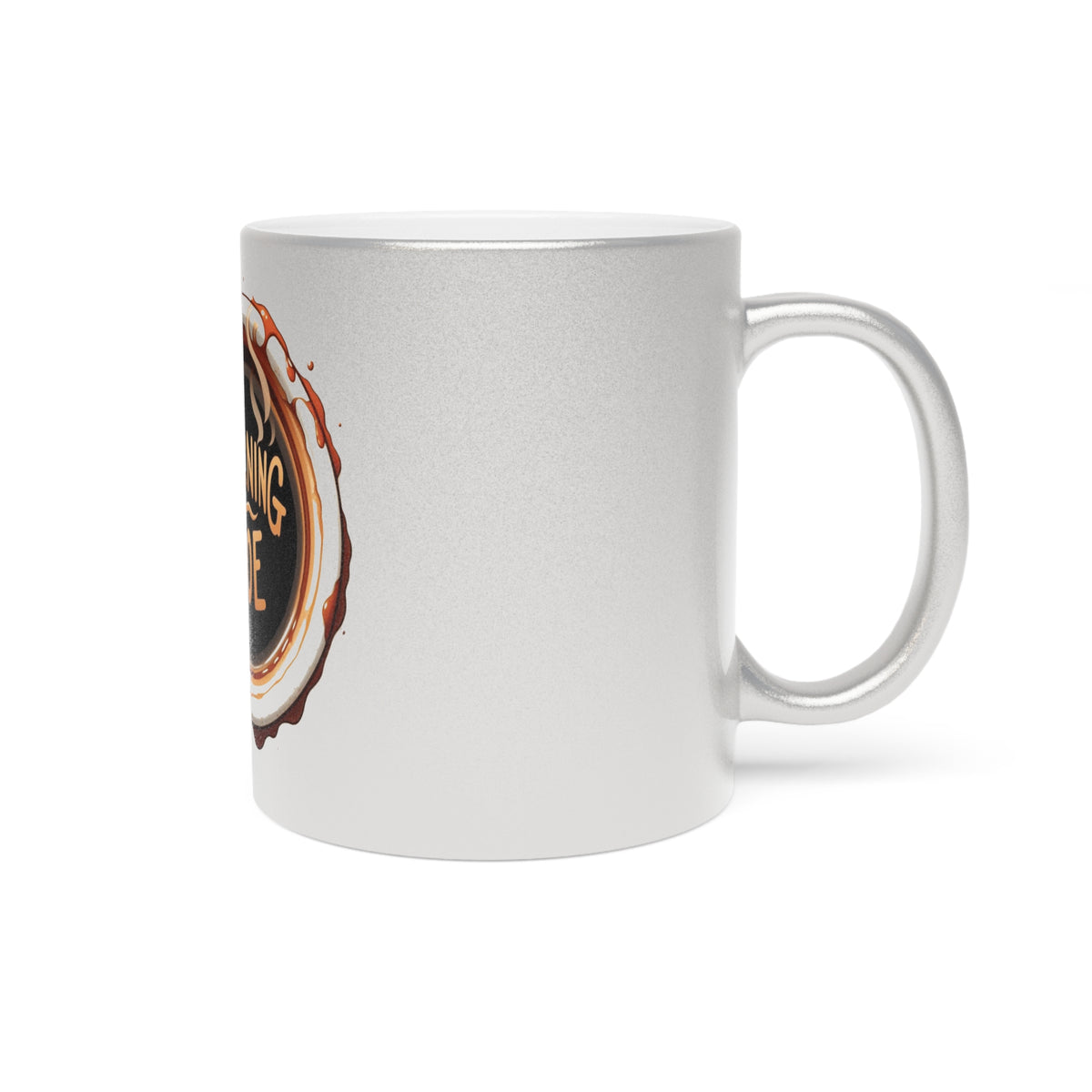 Morning Joe Collection: Metallic Mug (Silver\Gold)