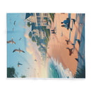 Beachfront Fleece Blanket