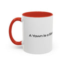 “Silent Screams Answered: The Ultimate Coffee Mug for Morning Rescues!” Accent Coffee Mug (11, 15oz)