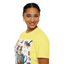 Purr-fect Comfort for Cat Lovers: Unisex Soft-Style T-Shirt