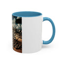 Coffee Beans Accent Coffee Mug (11, 15oz)