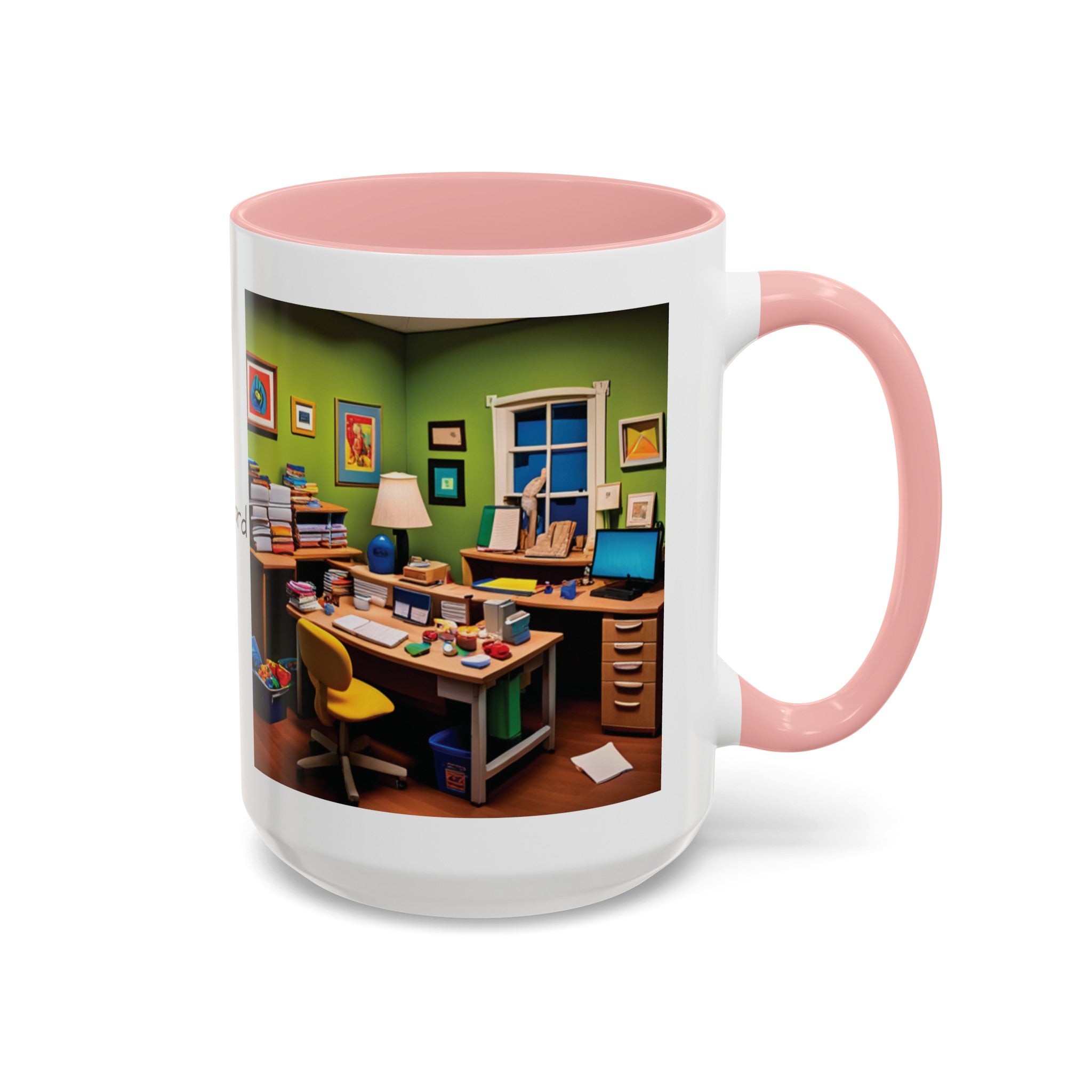 “Coffee: Because Adulting is Hard"  Accent Coffee Mug (11, 15oz)