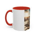 Coffee Beans Accent Coffee Mug (11, 15oz)