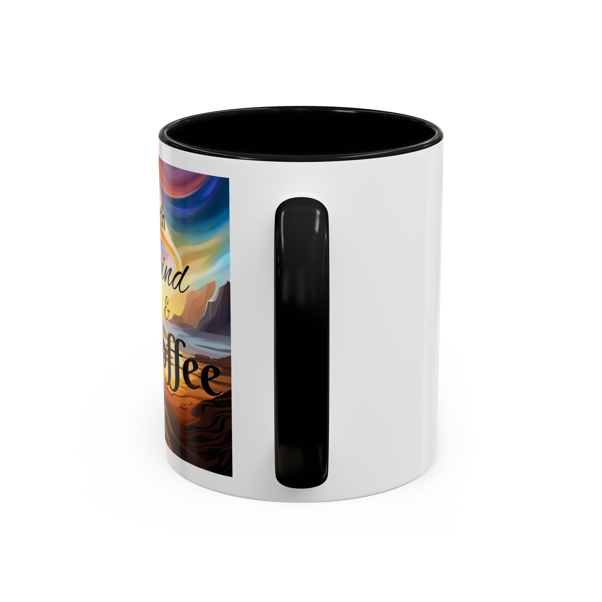 "Earth, Wind, and Fire" Accent Coffee Mug (11, 15oz)