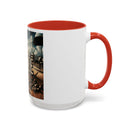 Coffee Beans Accent Coffee Mug (11, 15oz)