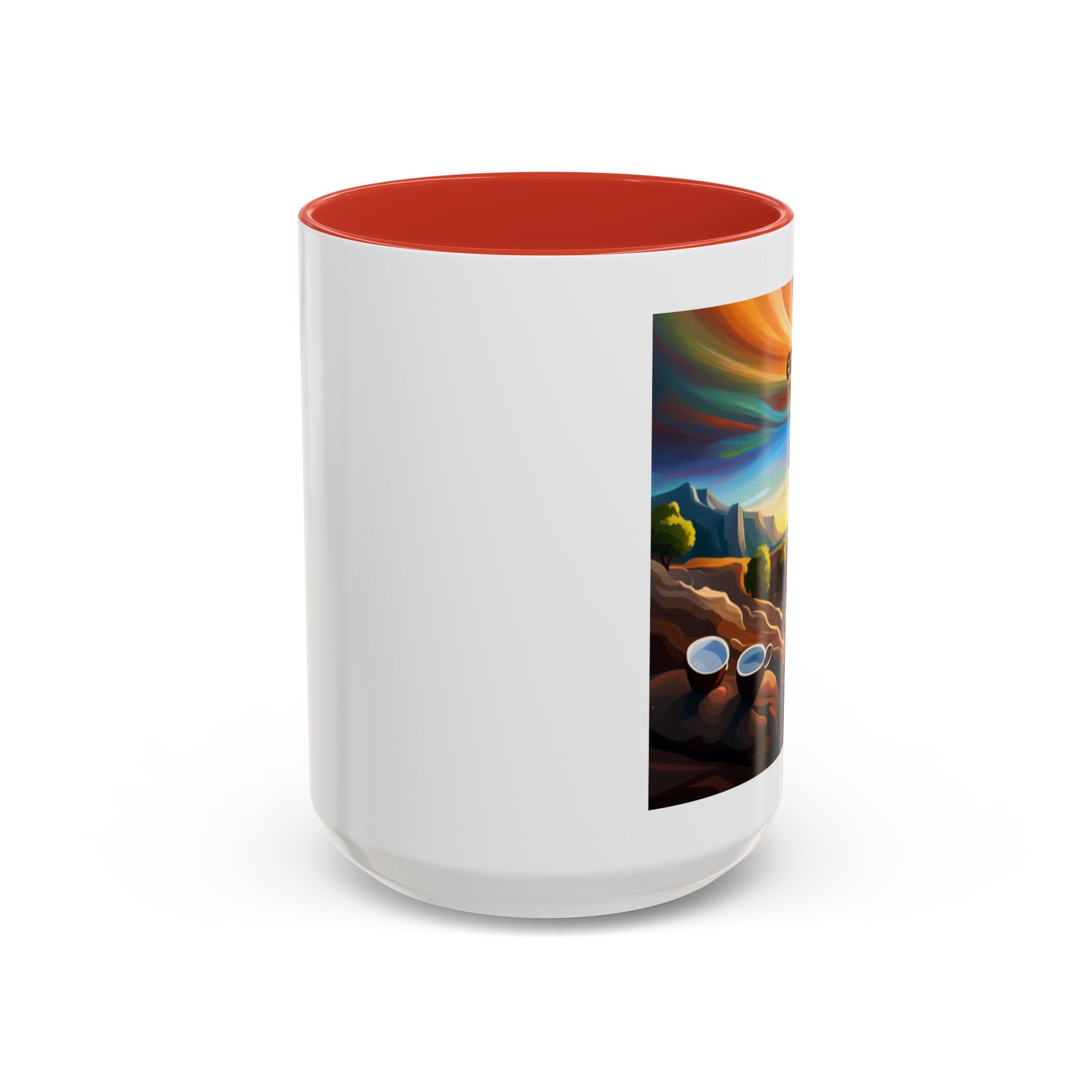 "Earth, Wind, and Fire" Accent Coffee Mug (11, 15oz)