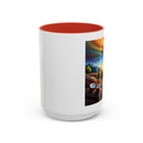 "Earth, Wind, and Fire" Accent Coffee Mug (11, 15oz)