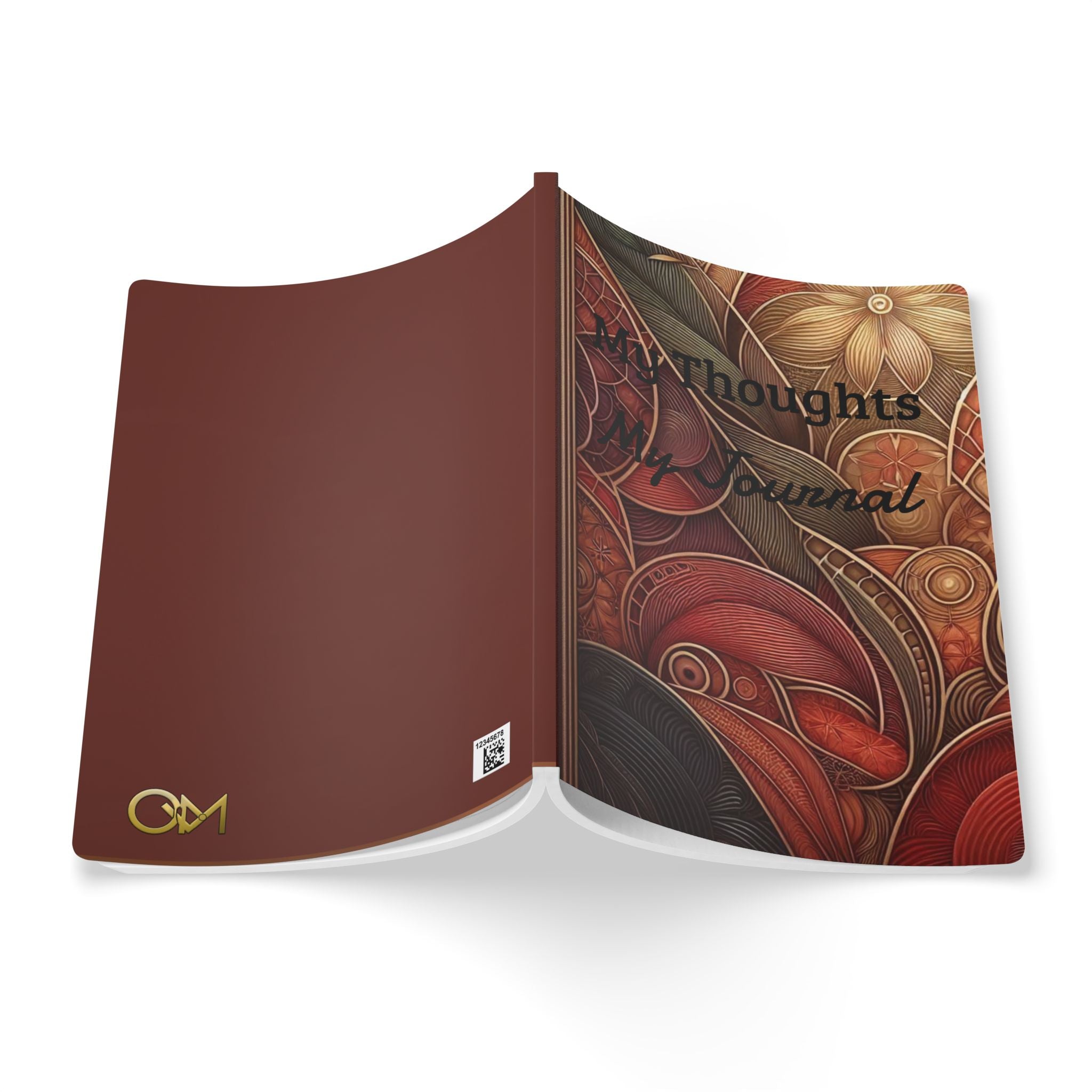 "My Thoughts: My Journal" Softcover Journal (with Inside Prints)