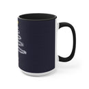 Fireworks Christmas Tree Accent Mugs