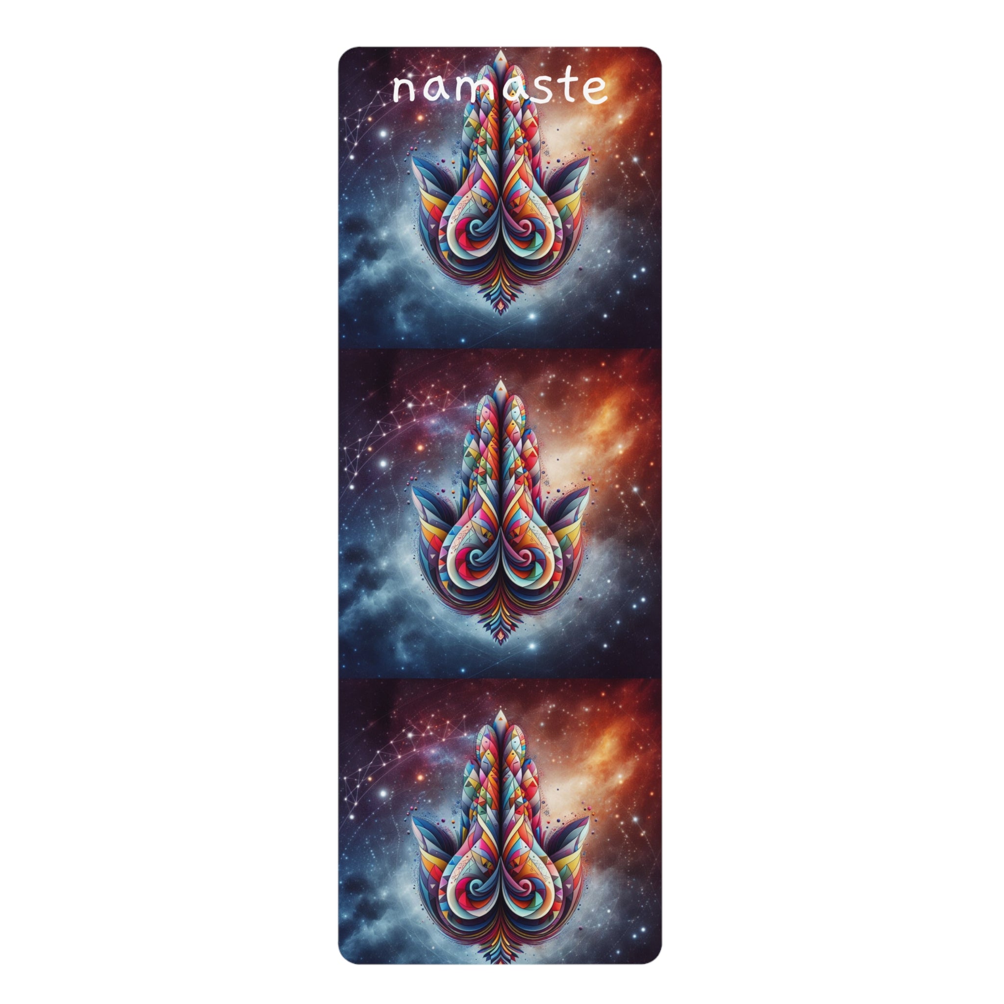 "Namaste" Rubber Yoga Mat