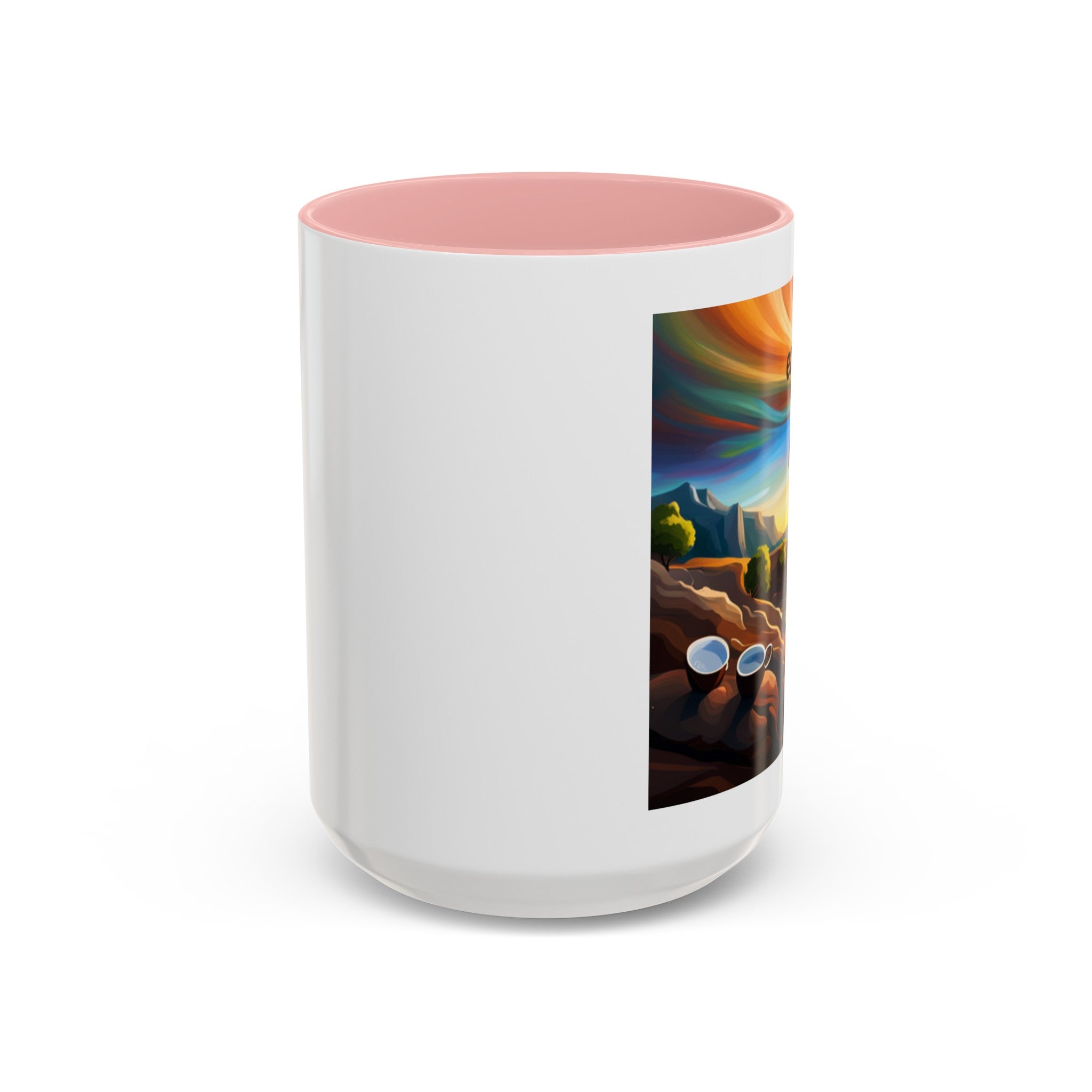 "Earth, Wind, and Fire" Accent Coffee Mug (11, 15oz)