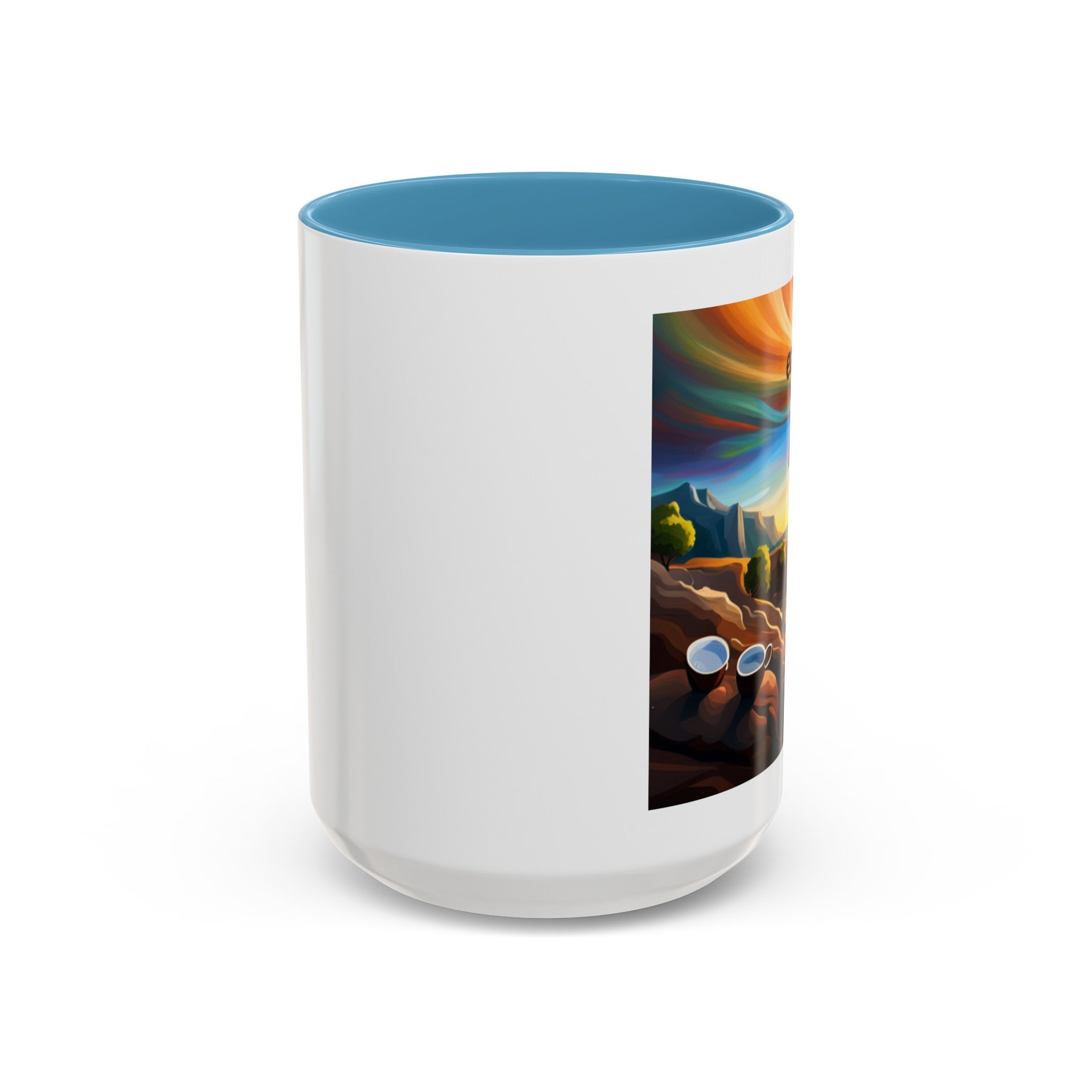 "Earth, Wind, and Fire" Accent Coffee Mug (11, 15oz)
