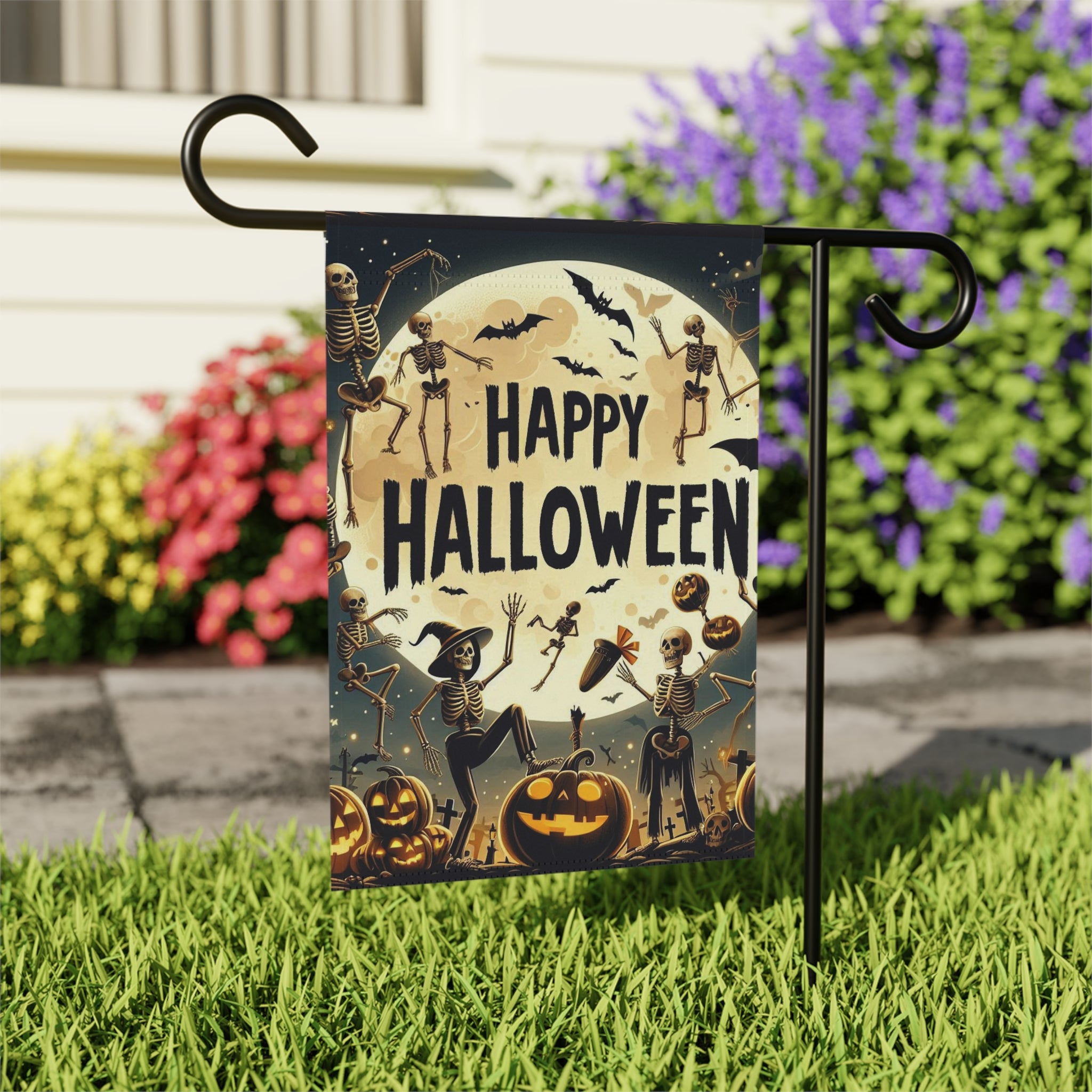 Spooky Halloween Garden & House Banners