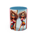 "I Am Beautiful" Accent Coffee Mug (11, 15oz)