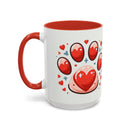 Dog Paw Coffee Accent Coffee Mug (11, 15oz)