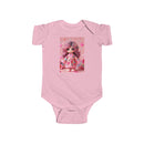 "Cozy Baby doll Bath Robe": Infant Fine Jersey Bodysuit
