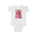 "Cozy Baby doll Bath Robe": Infant Fine Jersey Bodysuit