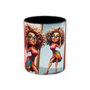 "I Am Beautiful" Accent Coffee Mug (11, 15oz)