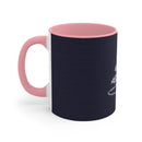 Fireworks Christmas Tree Accent Mugs