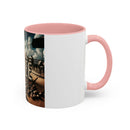 Coffee Beans Accent Coffee Mug (11, 15oz)