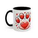 Dog Paw Coffee Accent Coffee Mug (11, 15oz)