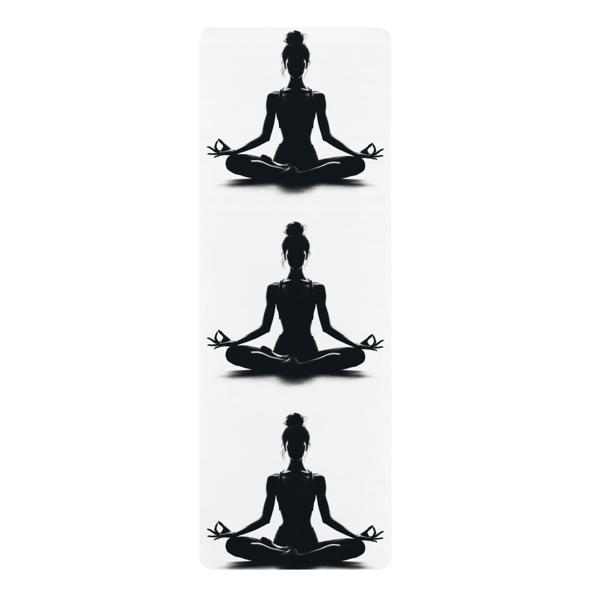 "Namaste Thrice" Rubber Yoga Mat