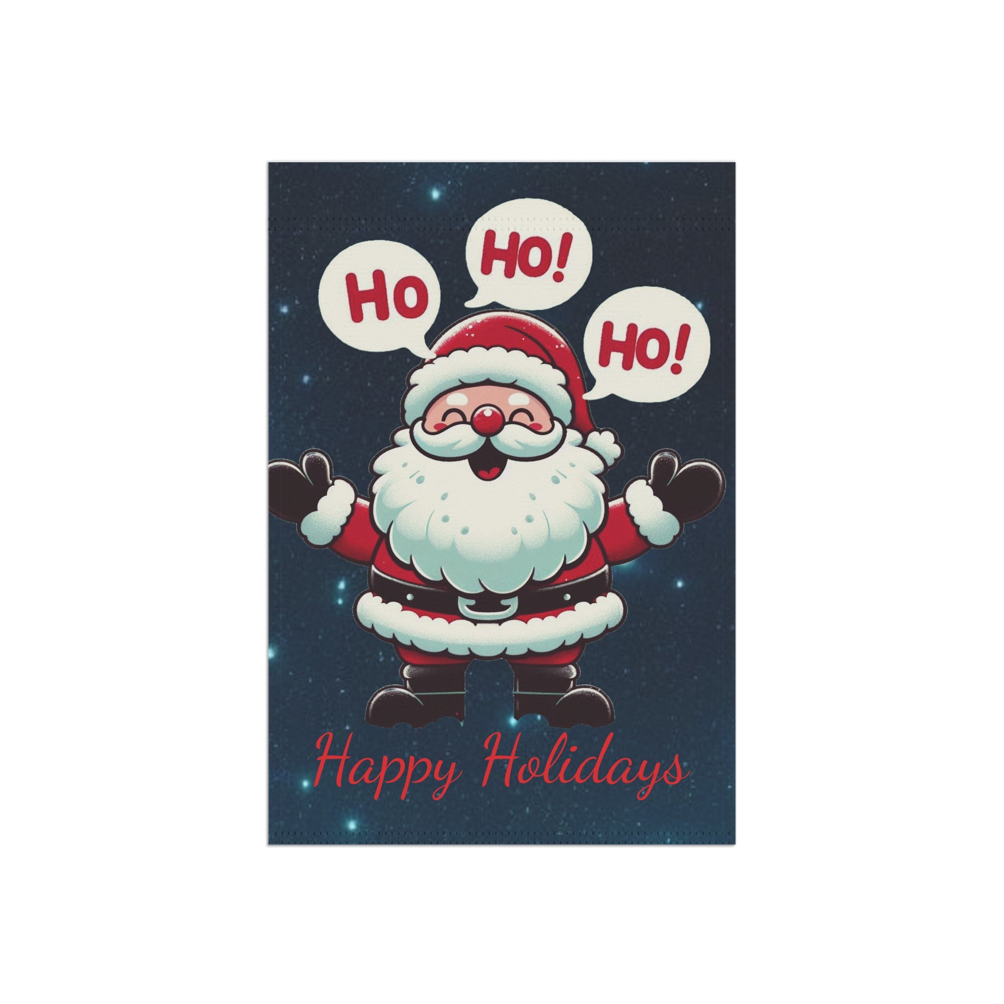 Santa Garden & House Banner