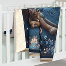 “Believe in Yourself” Sherpa Fleece Blanket