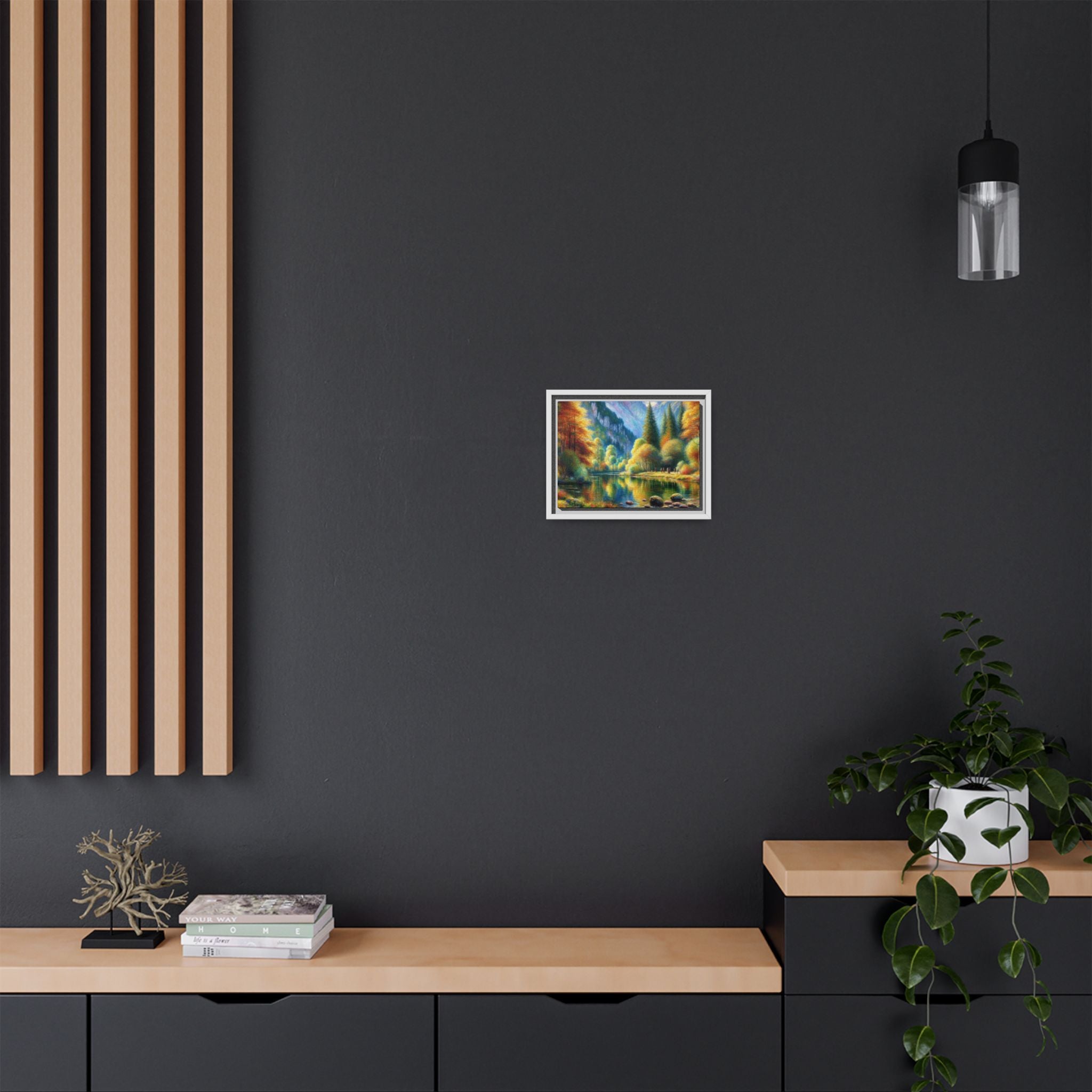 Michelangelo-Style Nature Canvas Painting