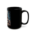 Snowman Black Mug (11oz, 15oz)