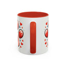 Dog Paw Coffee Accent Coffee Mug (11, 15oz)