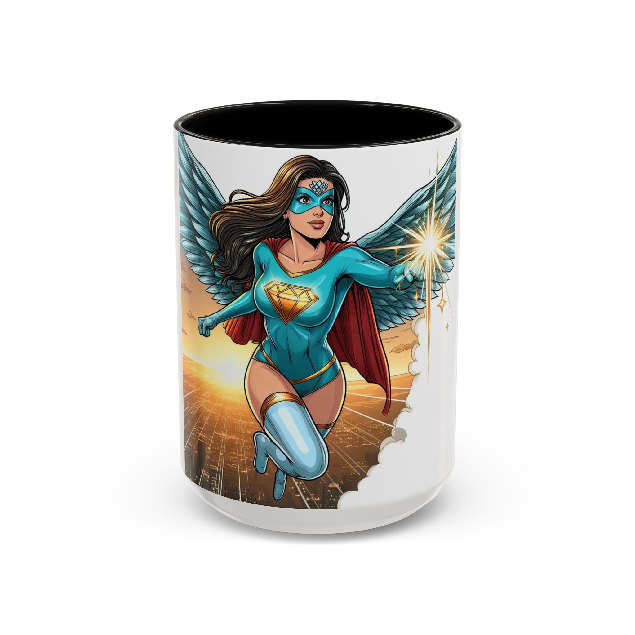 "Aquila Diamond" Accent Coffee Mug (11, 15oz)