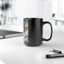 Aurora Ebony Superhero Black Mug (11oz, 15oz)