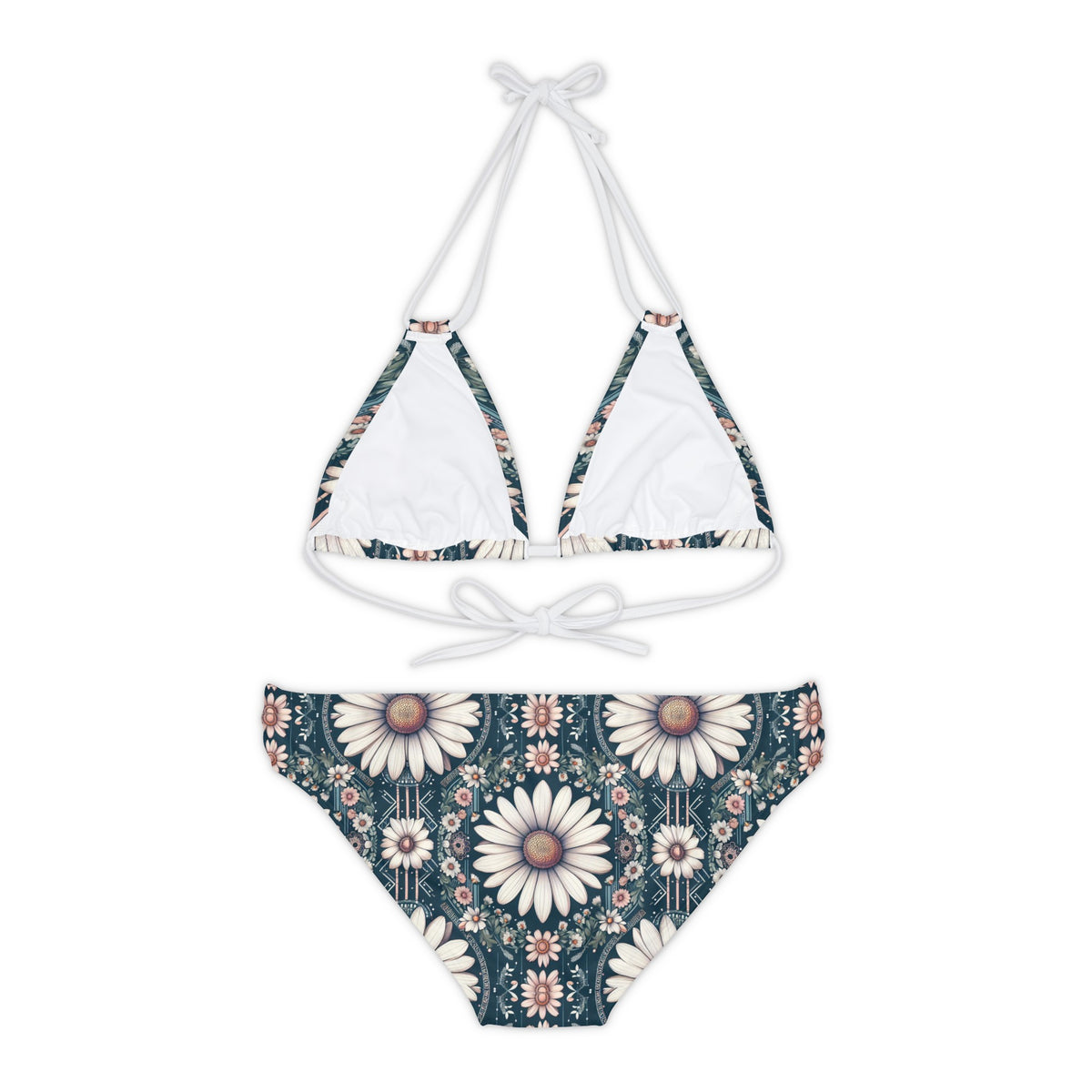 Strappy Bikini Set (AOP) - OLM Store