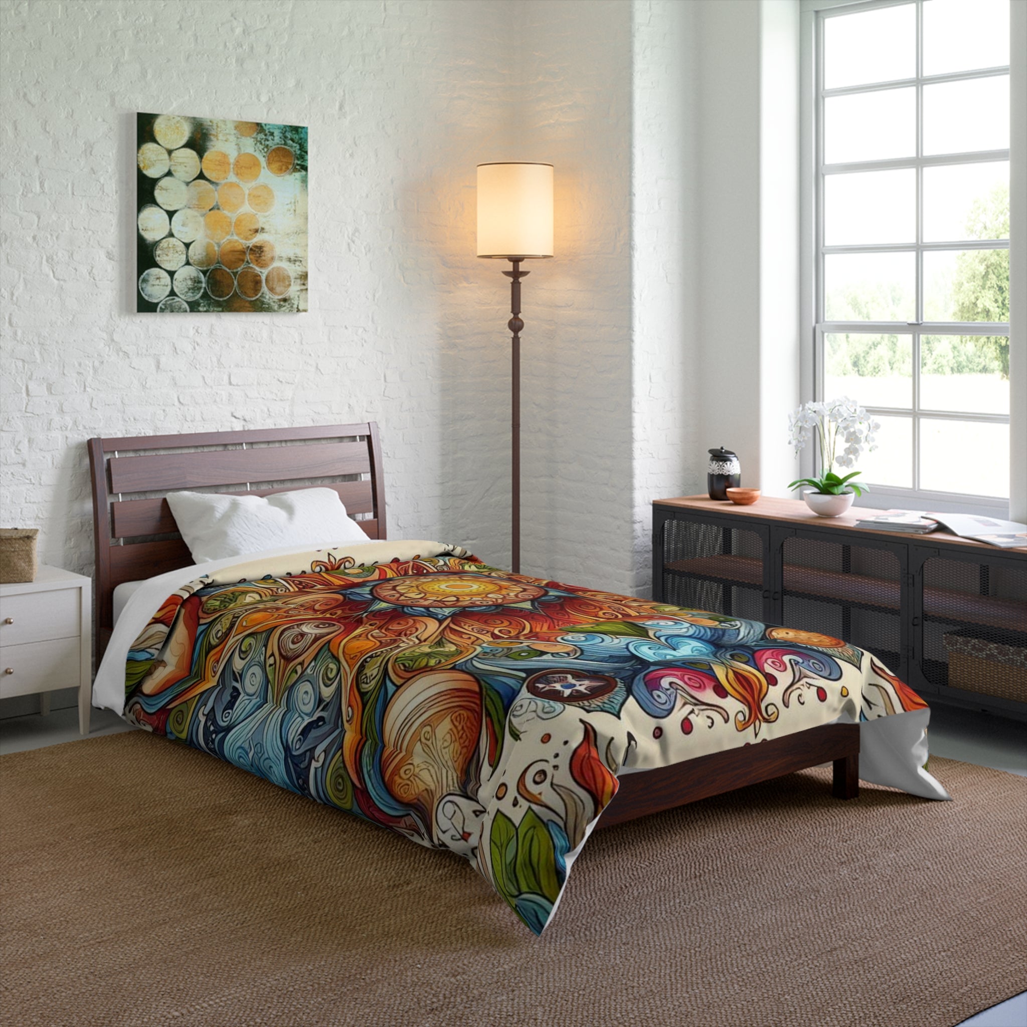 Earth, wind and, fire and earth Comforter
