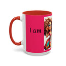 "I Am Beautiful" Accent Coffee Mug (11, 15oz)