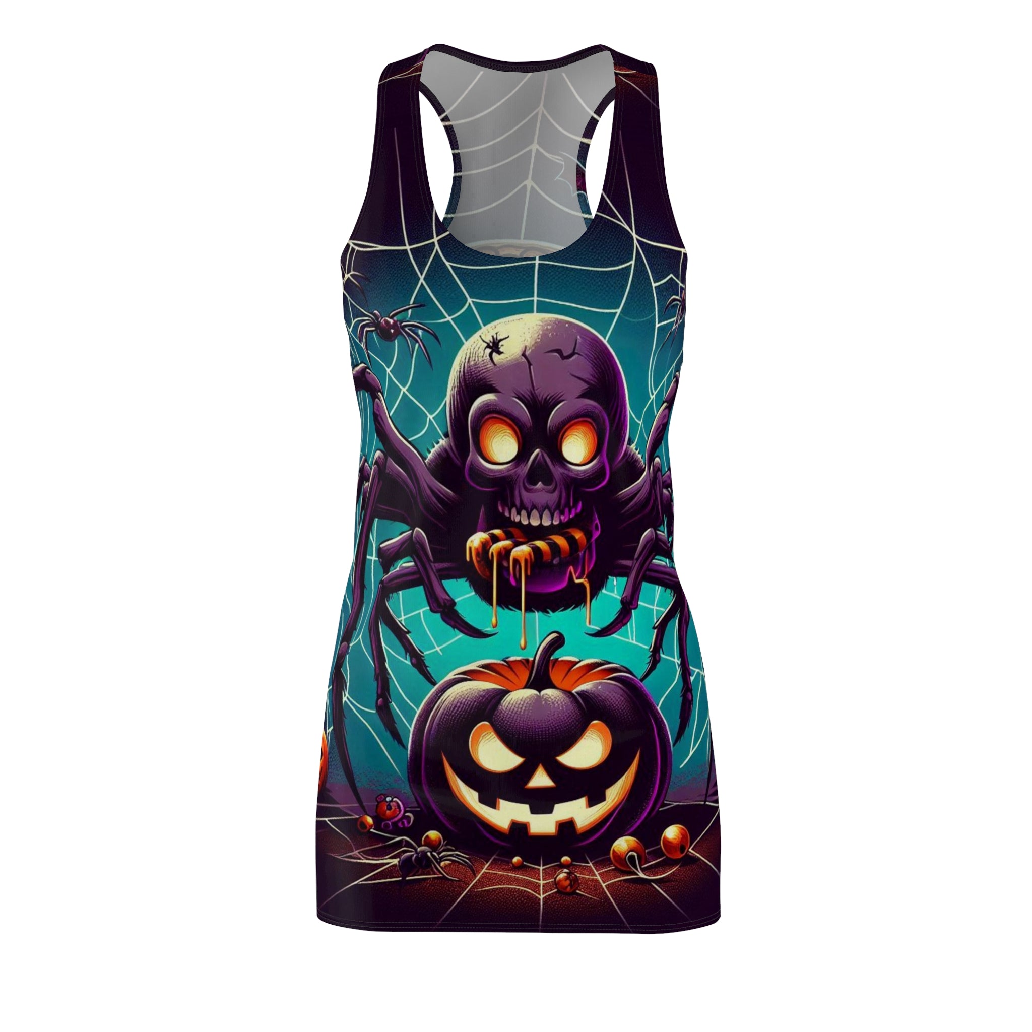 Women's Cut & Sew Racerback Dress (AOP)